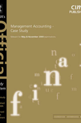 Cover of Management Accounting Case Study