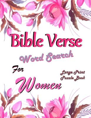 Book cover for Bible Verse Word Search For Women