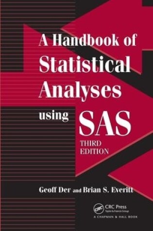 Cover of A Handbook of Statistical Analyses using SAS