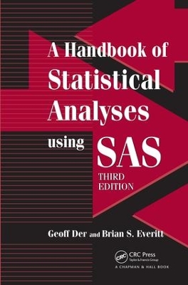Book cover for A Handbook of Statistical Analyses using SAS