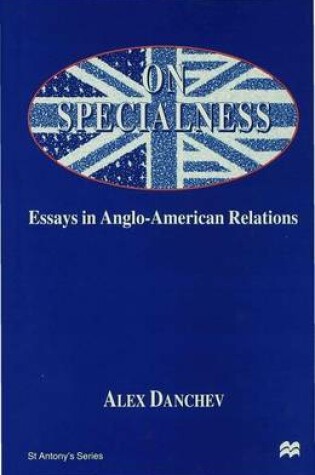 Cover of On Specialness