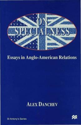 Book cover for On Specialness