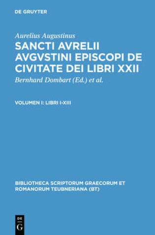 Cover of De Civitate Dei Libri Xxii, V CB
