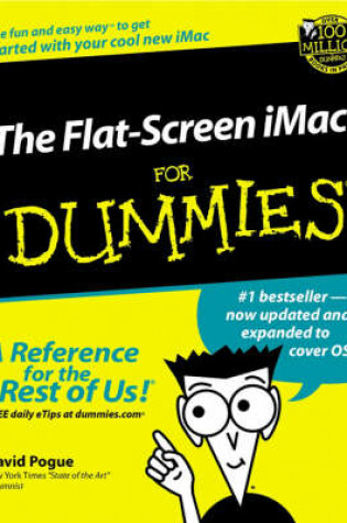 Cover of The Flat Screen iMac for Dummies