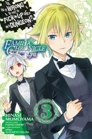 Cover of Is It Wrong to Try to Pick Up Girls in a Dungeon? Familia Chronicle Episode Lyu, Vol. 3 (manga)