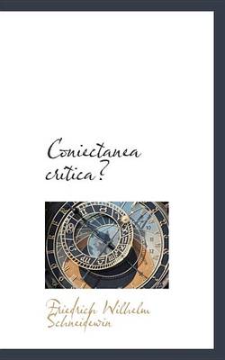 Book cover for Coniectanea Critica?