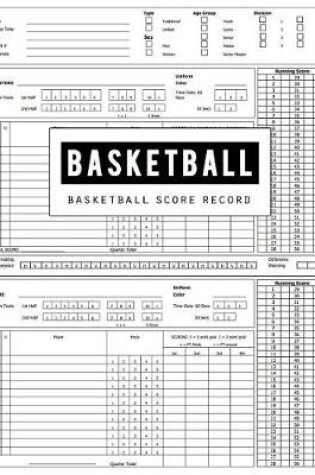 Cover of Basketball Score Record