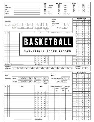 Book cover for Basketball Score Record