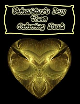 Cover of Valentine's Day - Teen Coloring Book