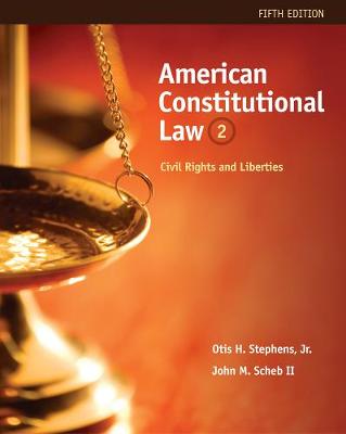 Book cover for American Constitutional Law