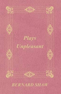 Book cover for Plays Unpleasant