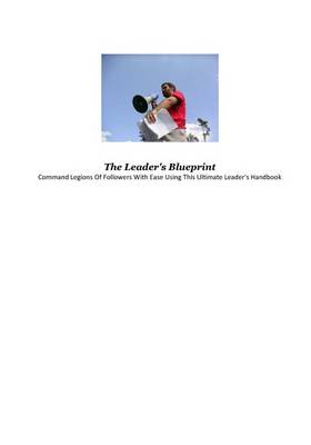 Book cover for The Leader's Blueprint