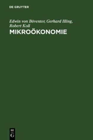 Cover of Mikroökonomie