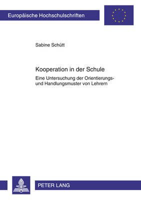 Cover of Kooperation in Der Schule