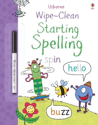 Book cover for Wipe-clean Starting Spelling