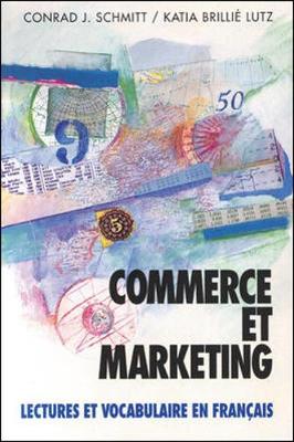 Book cover for Commerce Et Marketing: Lectures Et Vocabulaire En Francais (Business and Marketing)