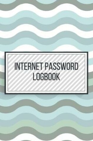 Cover of Internet Password Logbook-Small Size Alphabetical Password Notebook Organizer-5.5"x8.5" 120 pages Book 6