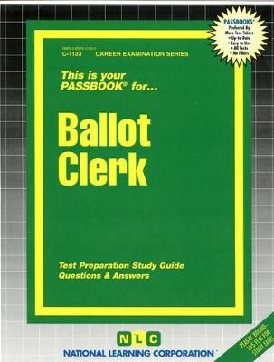 Book cover for Ballot Clerk