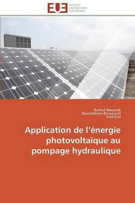 Cover of Application de L  nergie Photovolta que Au Pompage Hydraulique