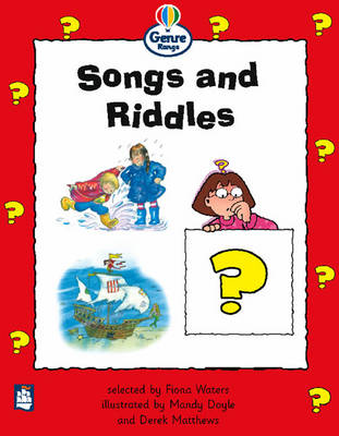 Book cover for Songs and Riddles Genre Beginner stage Poetry Book 2