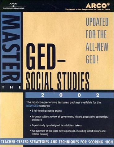 Book cover for Master Ged Social Studies 2002