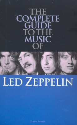 Book cover for Complete Guide to the Music of  "Led Zeppelin"