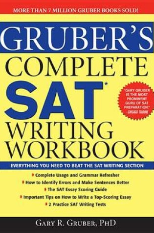 Cover of Gruber's Complete Sat Writing Workbook