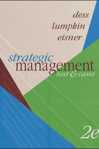 Cover of Strategic Management: Text and Cases with OLC with Premium Content Card