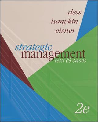 Book cover for Strategic Management: Text and Cases with OLC with Premium Content Card