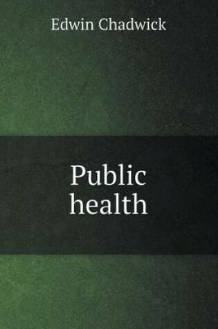 Cover of Public health