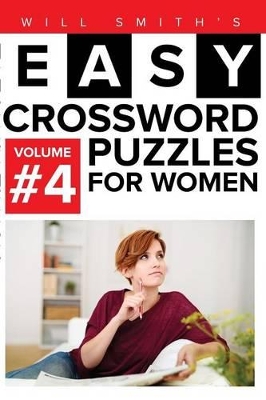 Book cover for Easy Crossword Puzzles For Women - Volume 4