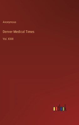 Book cover for Denver Medical Times