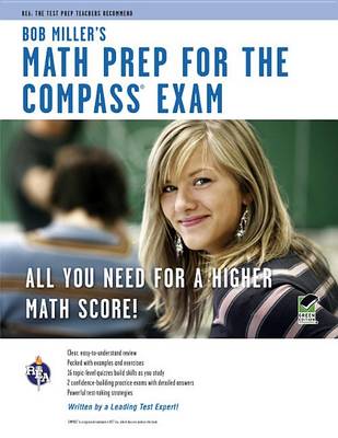 Book cover for Bob Miller's Math Prep for the Compass Exam