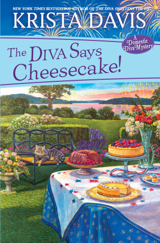 Book cover for The Diva Says Cheesecake!