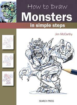 Book cover for How to Draw Monsters