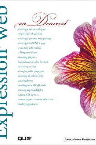 Cover of Microsoft Expression Web on Demand