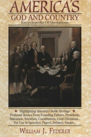 Cover of America's God and Country Encyclopedia of Quotations