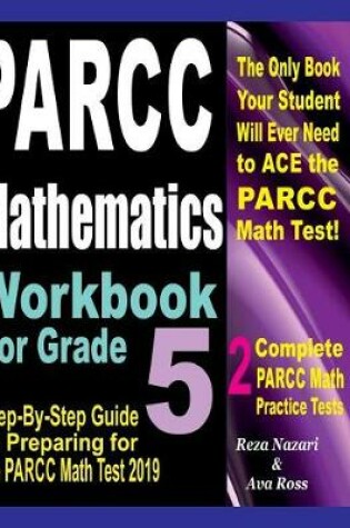 Cover of PARCC Mathematics Workbook For Grade 5