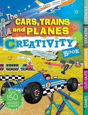 Book cover for The Cars, Trains, and Planes Creativity Book