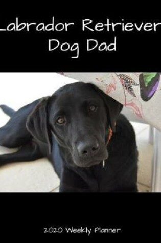 Cover of Labrador Retriever Dog Dad 2020 Weekly Planner