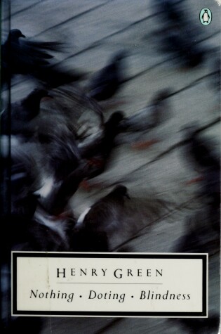 Cover of Green Henry : Nothing/Doting/Blindness(20c)
