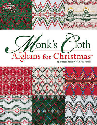 Book cover for Monk's Cloth Afghans for Christmas