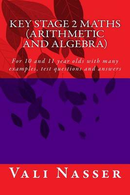 Book cover for Key Stage 2 Maths Arithmetic and Algebra