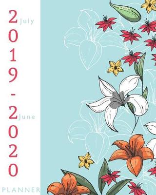 Book cover for July 2019-June 2020 Planner