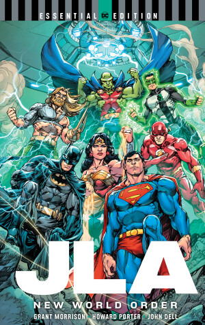 Book cover for JLA: New World Order