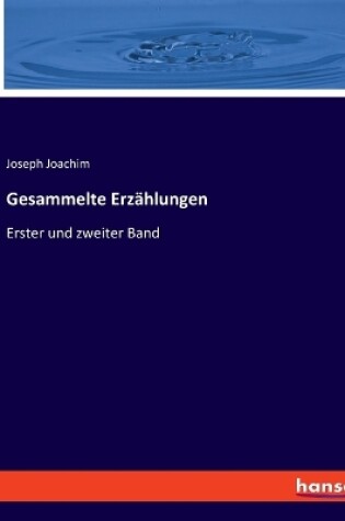 Cover of Gesammelte Erzählungen