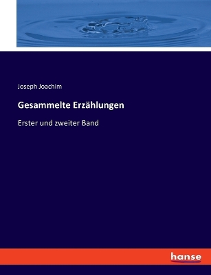 Book cover for Gesammelte Erzählungen