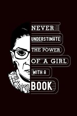 Book cover for Never Underestimate the Power of a Girl with a Book