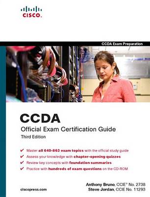 Cover of Ccda Official Exam Certification Guide (Exam 640-863)