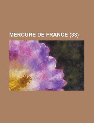 Book cover for Mercure de France (33 )